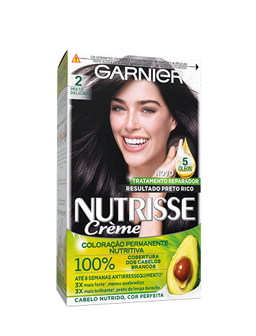 coloração nutrisse 2.0 preto delicado